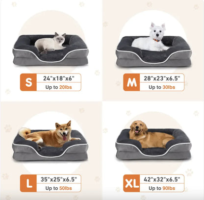 Memory Foam Pet Bed